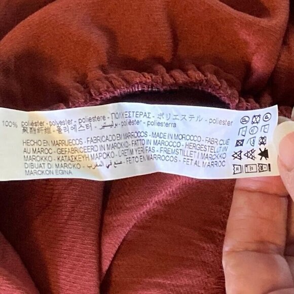 Zara Straight Leg Sleeveless Jumpsuit European Prep Elegant Bold Boho NWT XS - Picture 7 of 7